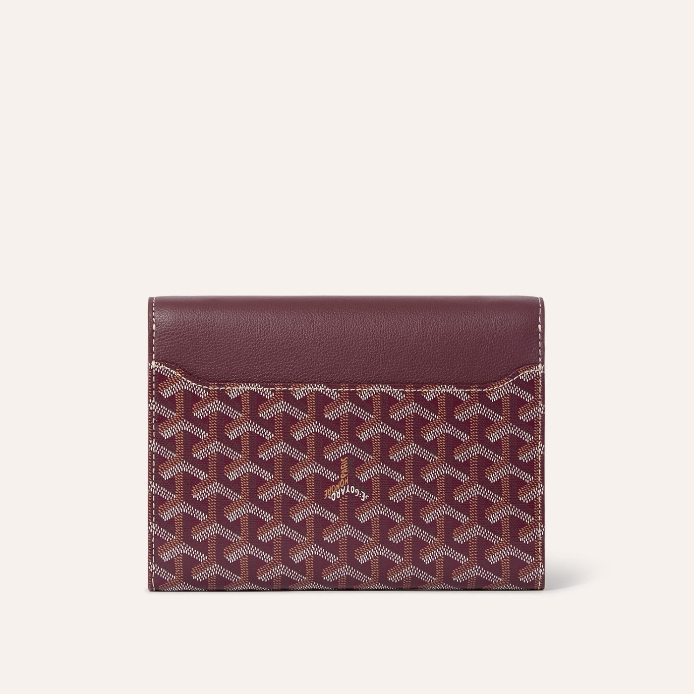 Goyard Chypre Wallet-Pouch Burgundy - Image 3